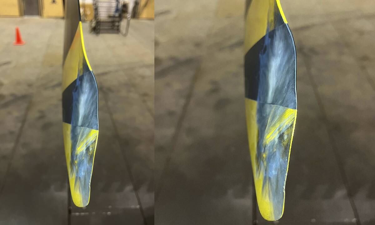 Este sería el daño ocasionado al dron estadounidense