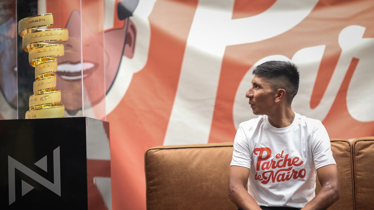 Nairo Quintana, ciclista colombiano.