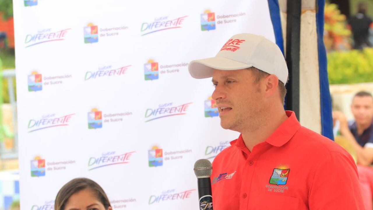 Héctor Olimpo Espinosa, gobernador de Sucre.