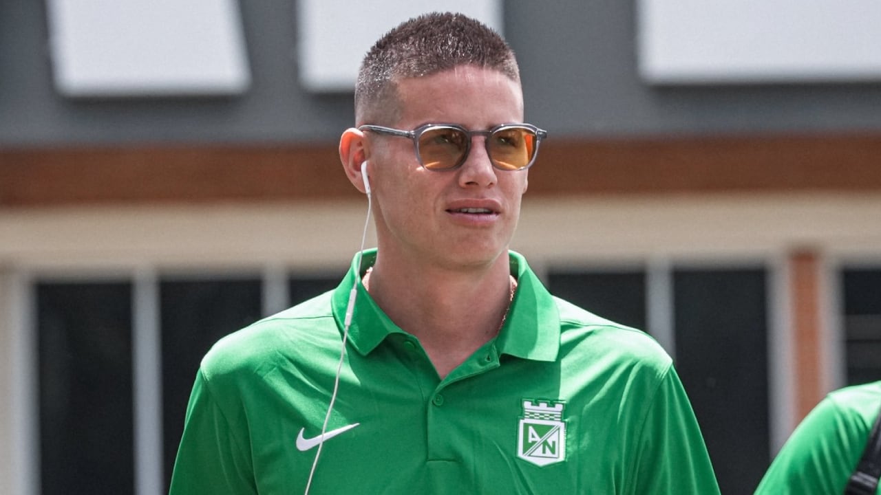 Aunque James apenas lleva una semana entrenando con Nacional, el cuerpo técnico considera que es el momento de empezar a darle rodaje.