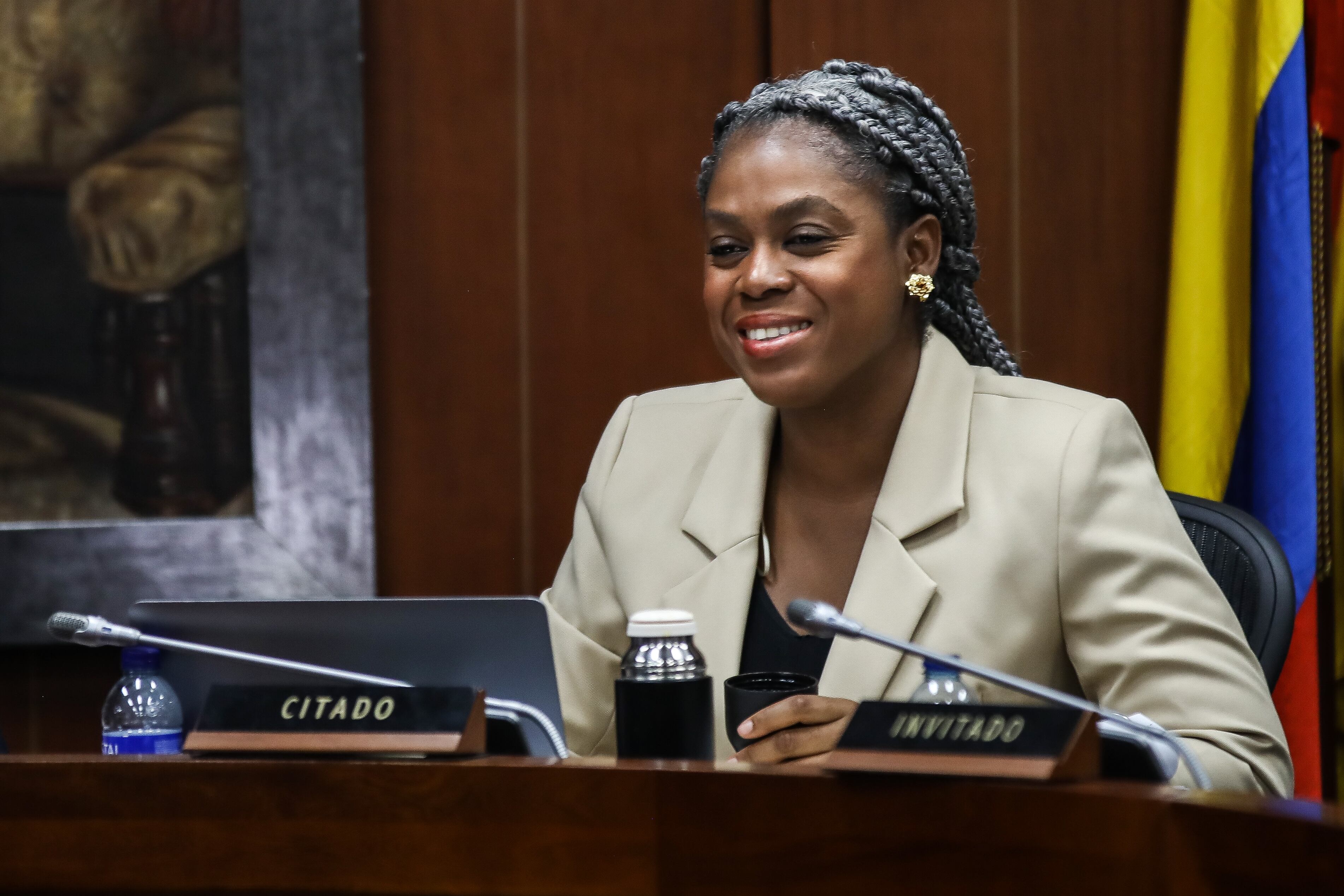 Reforma a la educación, en la Cámara de Representantes, Ministra de Educación Aurora Vergara