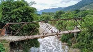 Así era el puente Nariño.