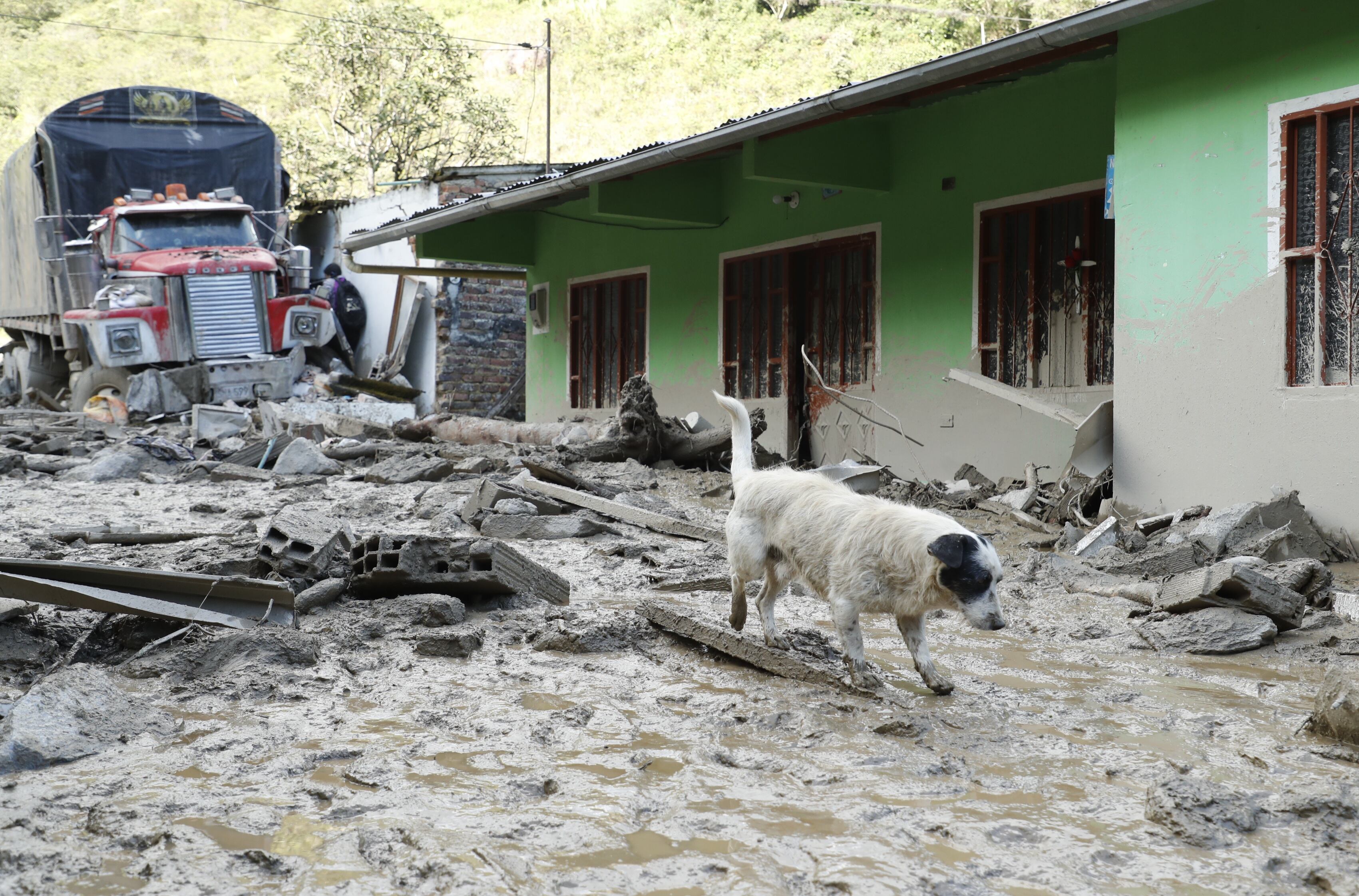Avalancha en Quetame, Cundinamarca