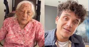 La abuela Ana Castro y el cantante Silvestre Dangond