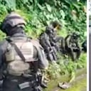 Policías detenidos por mineros detenidos en Tadó, Chocó.