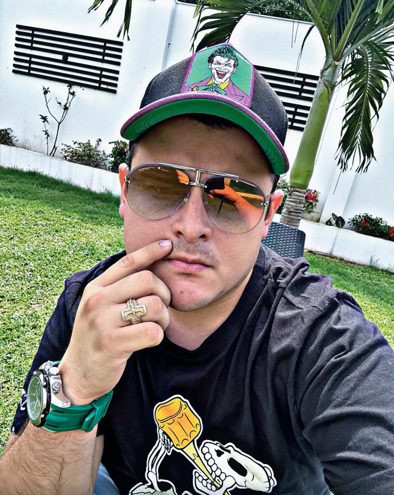 El capitán Omar David Mera Guevara, exintegrante del Grate de la Dijín, hoy integrante del equipo de ayudantía de la Dirección de la Policía y señalado de estar detrás, supuestamente, del montaje, según testimonios de oficiales.