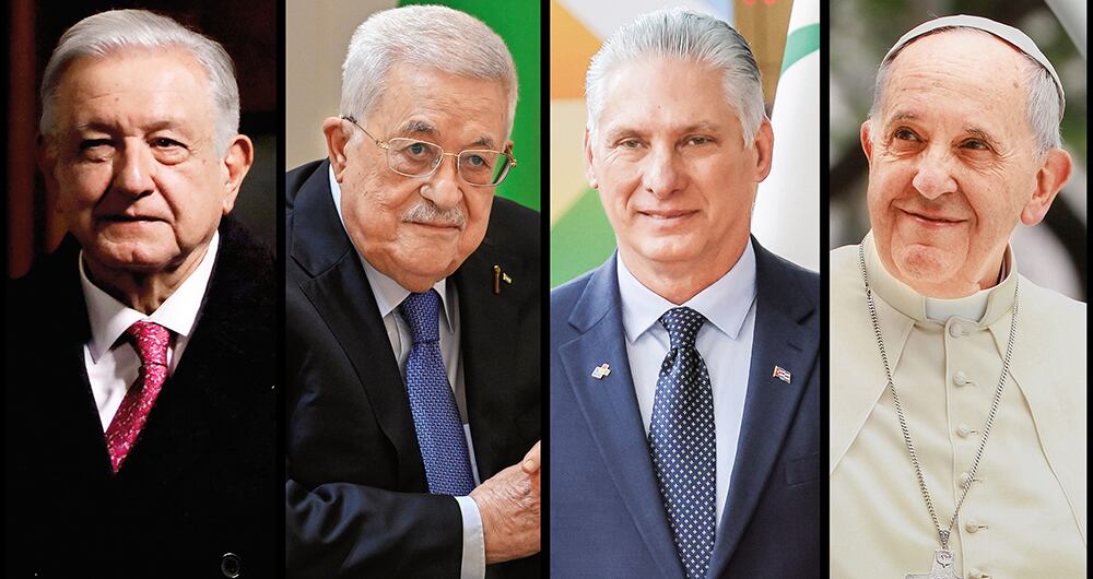 Las balsas muiscas han sido entregadas a personajes como Andrés Manuel López Obrador, expresidente de México; a los presidentes de Palestina, Mahmud Abás, y al de Cuba, Miguel Díaz-Canel; también al papa Francisco. En el pasado, Juan Manuel Santos entregó costosas almendras con la misma justificación.