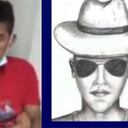 A la izquierda la imagen del capturado como sospechoso del homicidio del fiscal paraguayo, a la derecha el retrato revelado por la Policía.