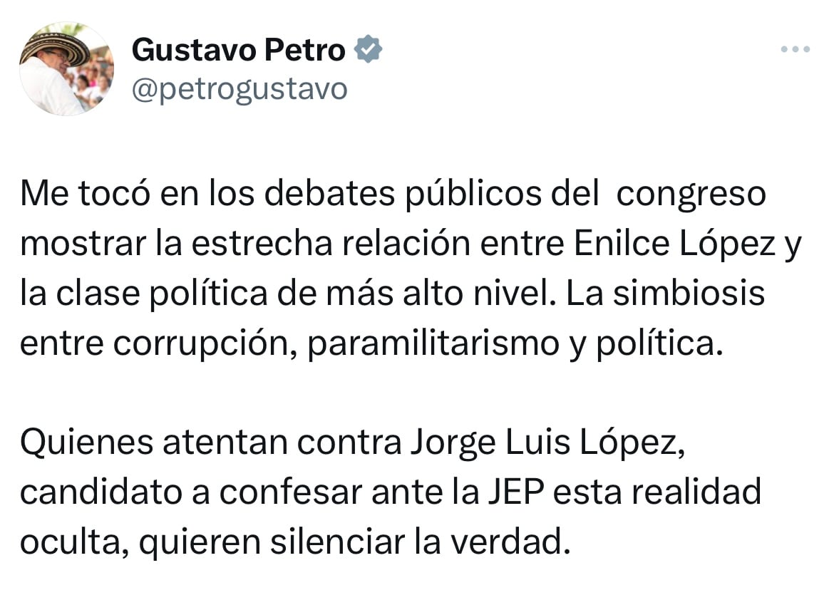 Mensaje presidente Gustavo Petro