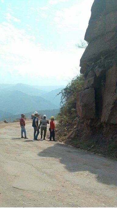 Varias vías de la región están afectadas por lluvias.