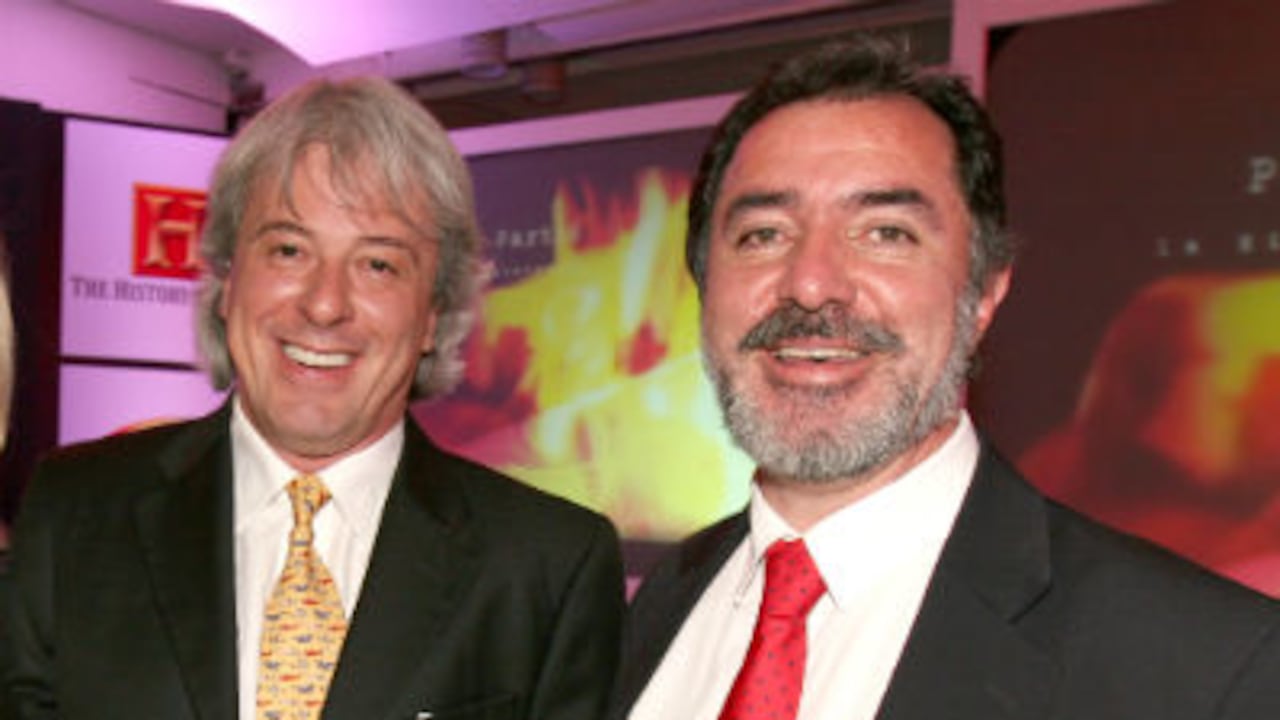 Mauricio Miranda (der.) trabajó por varios años al lado de su amigo Mauricio Navas (izq.) con quien creó la dupla 'los Mauricios'.