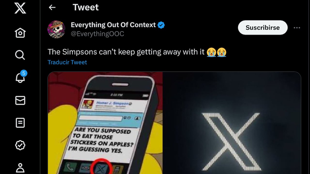 Foto: Captura de pantalla: Twitter @Everythingooc.