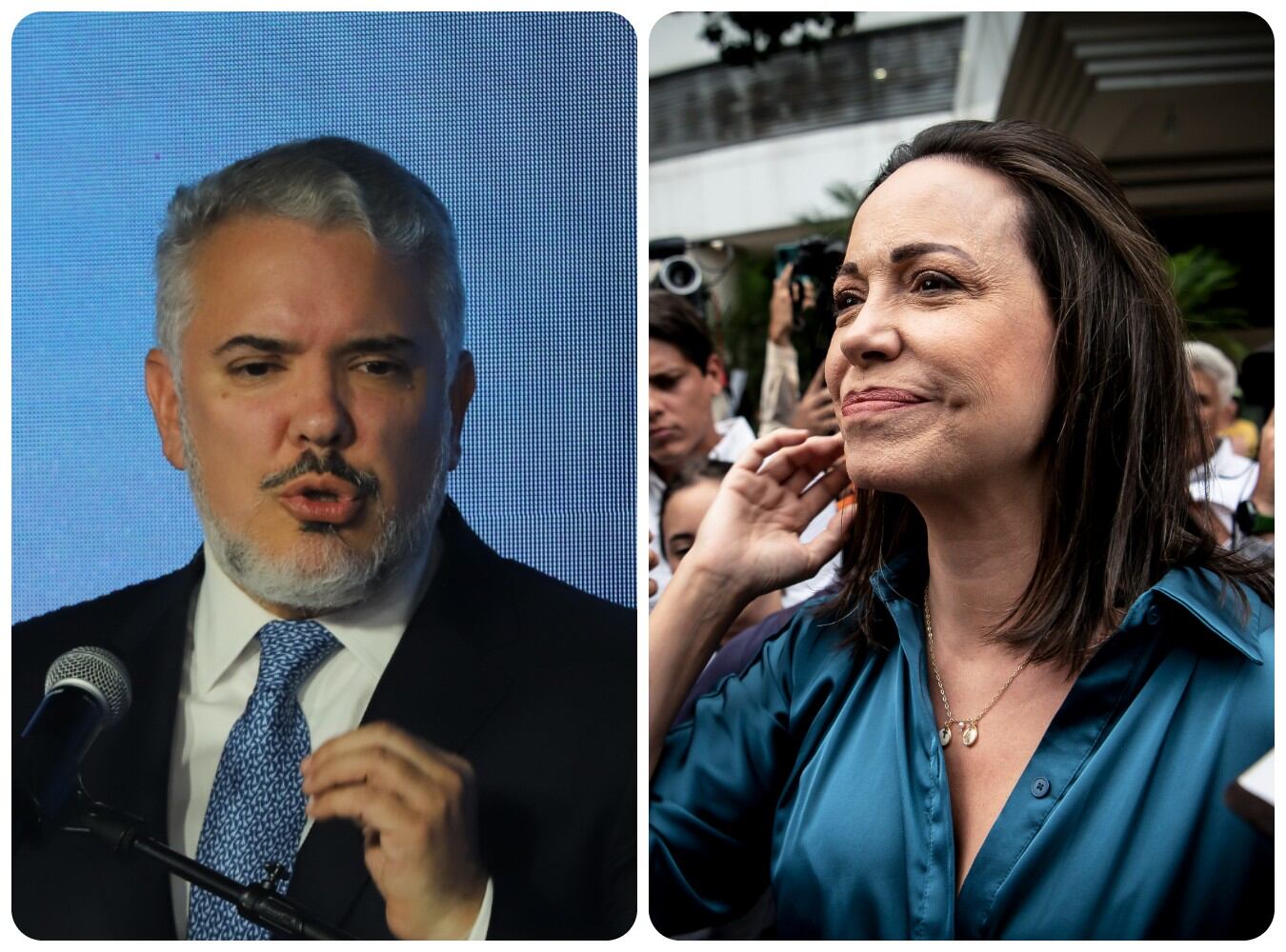 El expresidente Iván Duque expresó su preocupación por lo que pueda pasar a María Corina Machado.