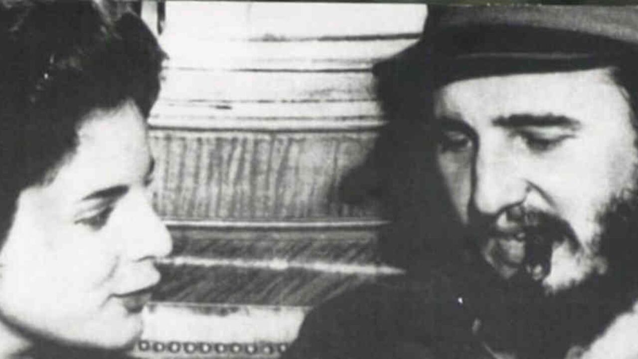 Marita Lorenz aseguró que se enamoró de Fidel Castro cuando tenía 19 años. Foto: Getty Images/BBC
