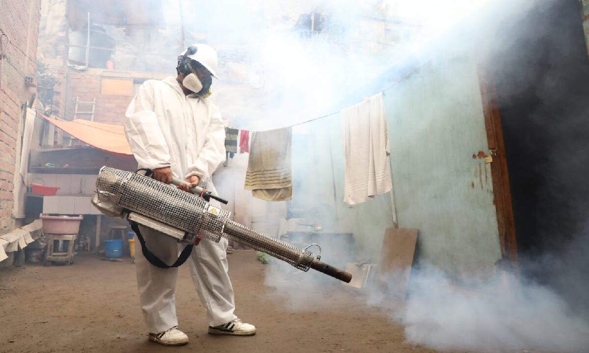 Perú emprendió campaña de fumigación frente al Dengue