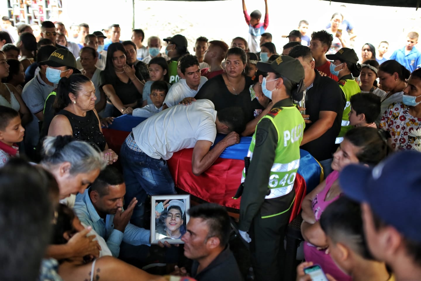 Masacre de policias en el Huila