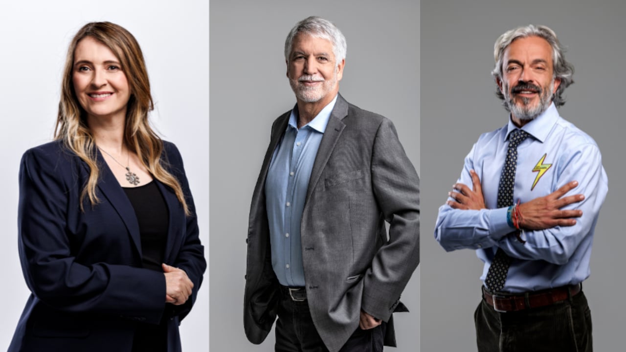 Paloma Valencia, Enrique Peñalosa y Juan Daniel Oviedo.