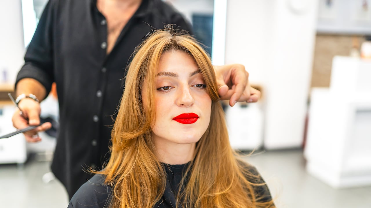 Corte de cabello en capas