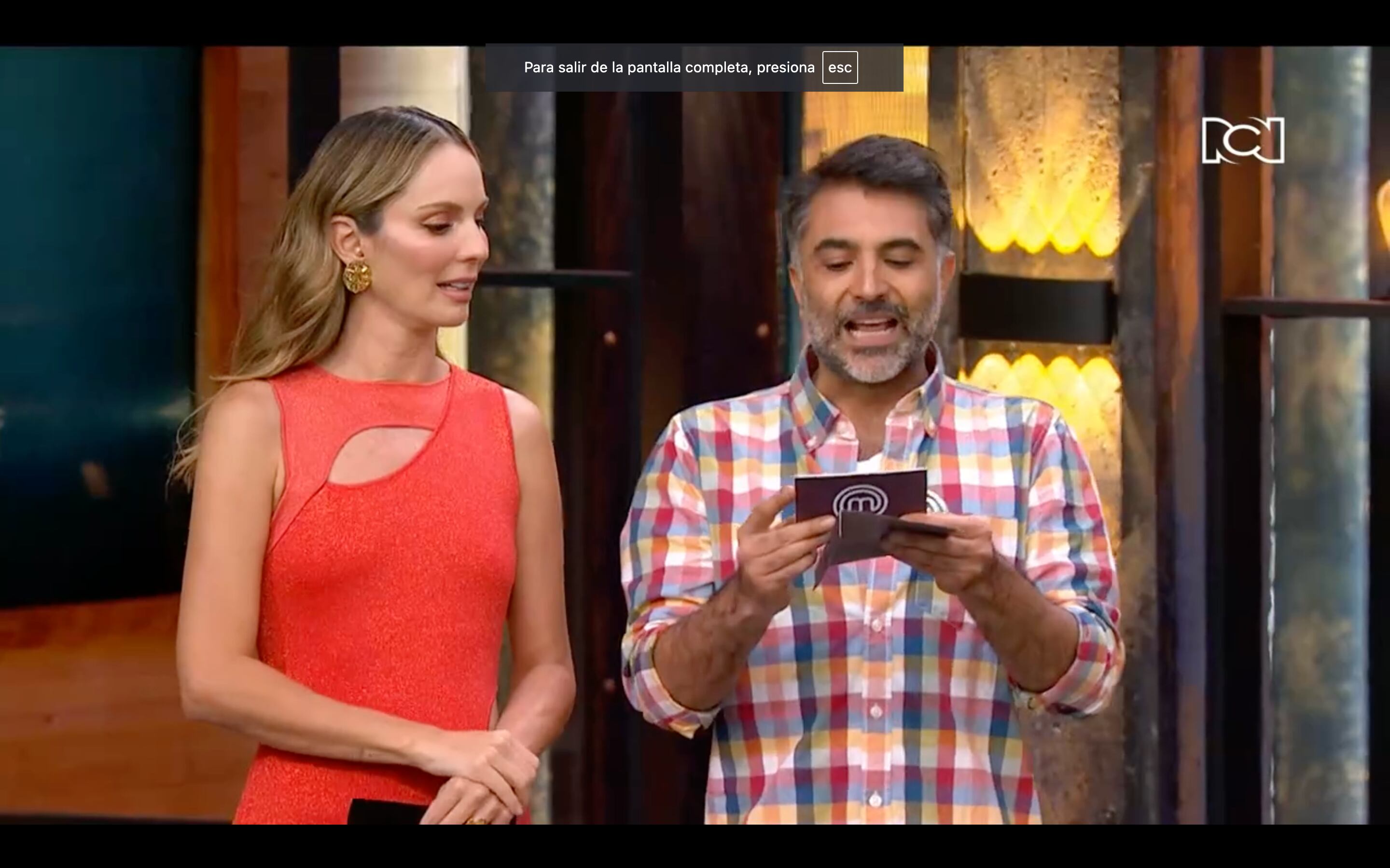 Sobres cambian el juego en MasterChef Celebrity