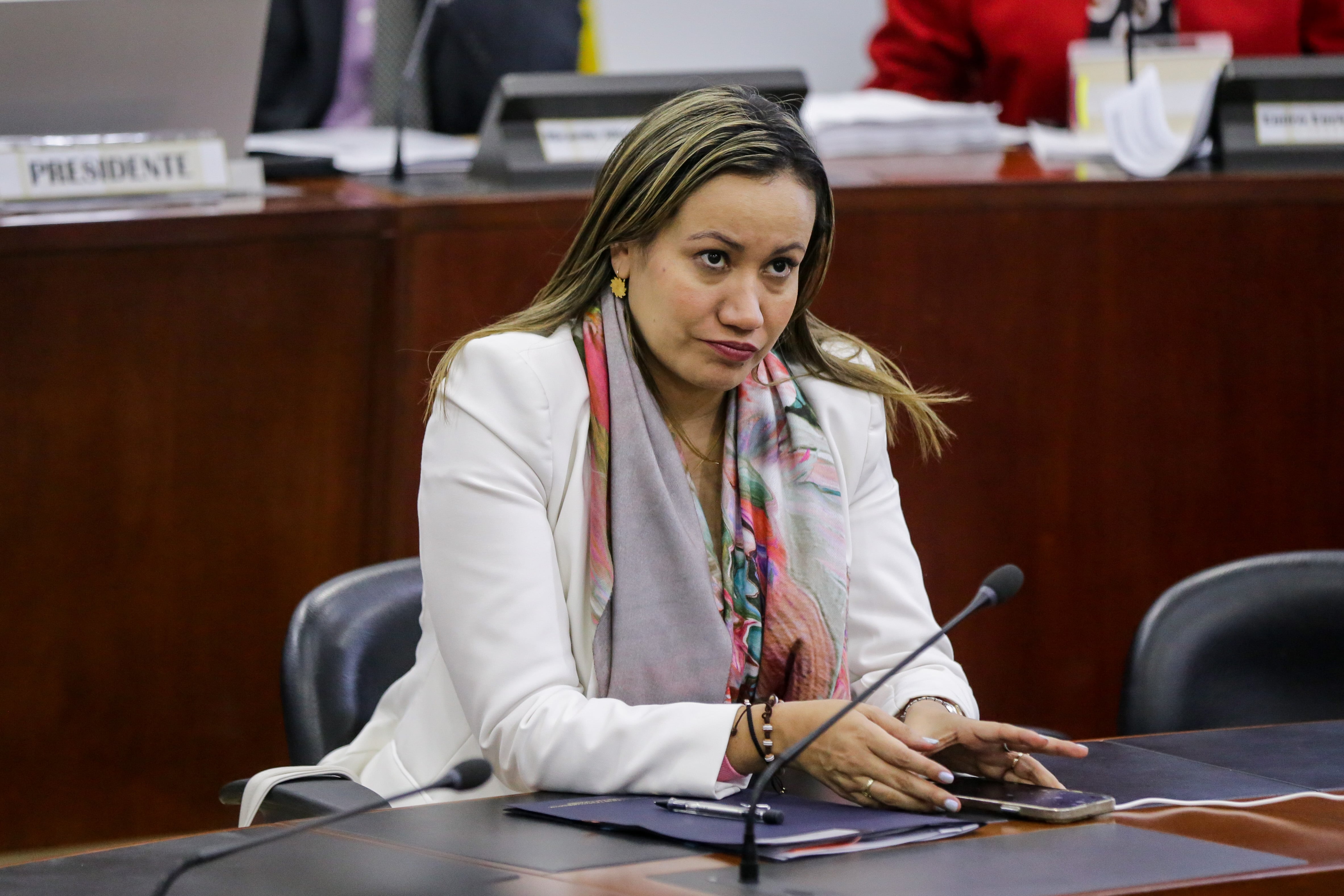Carolina Corcho, ministra de Salud.