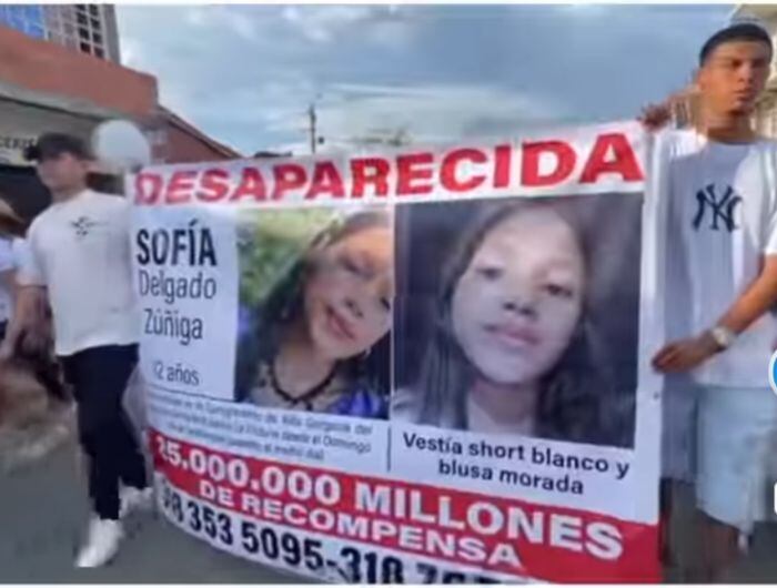 Marcha de Sofía Delgado