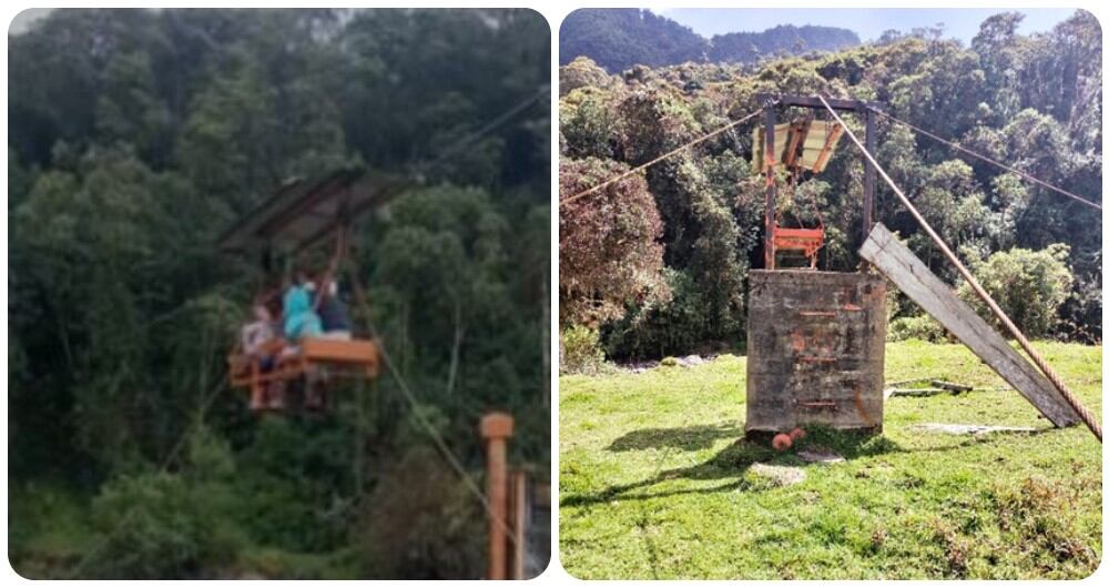 Esta es la tarabita que deben usar las personas en la vereda las Ánimas Bajas.