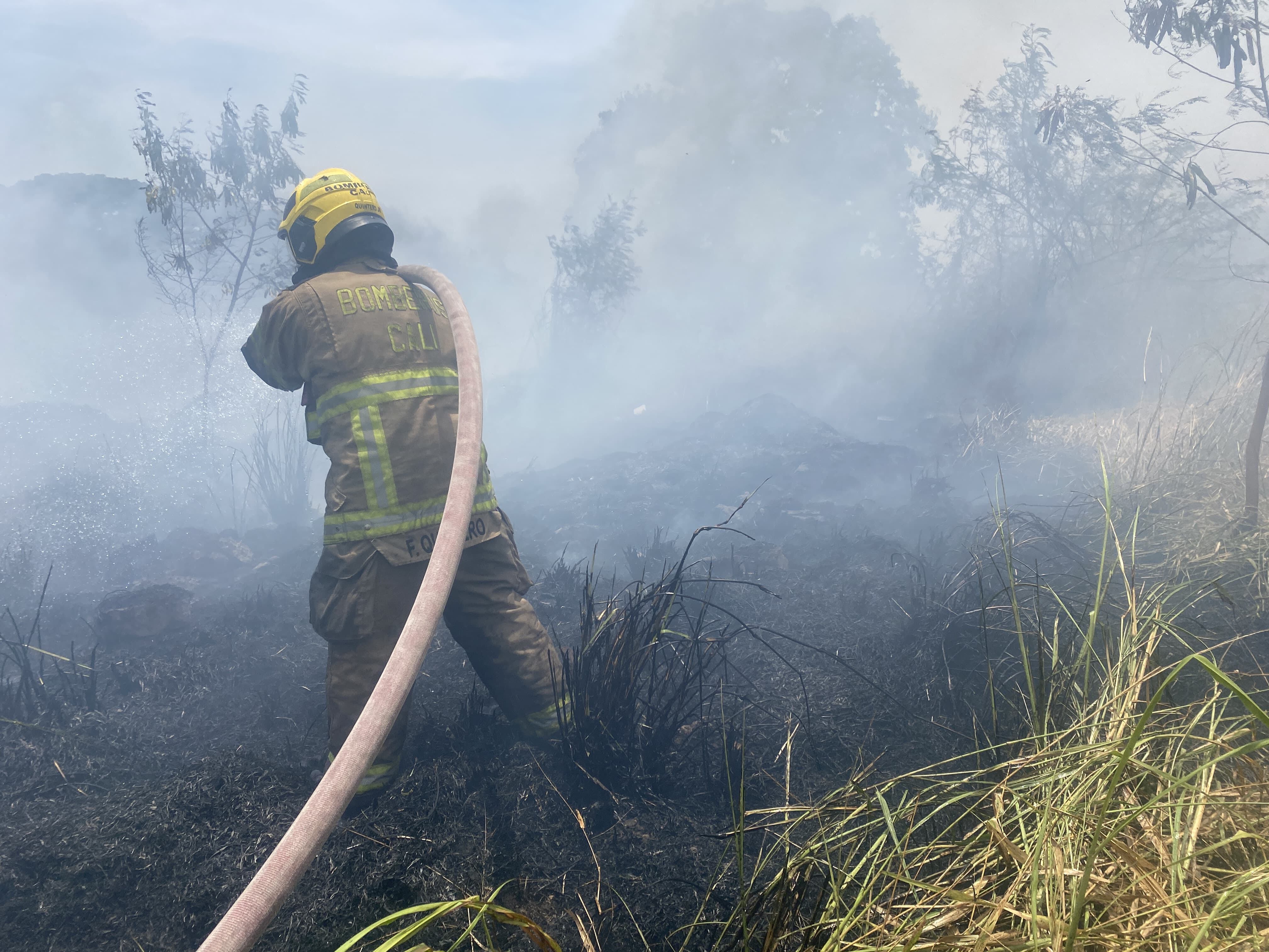 Incendio San Nicolás