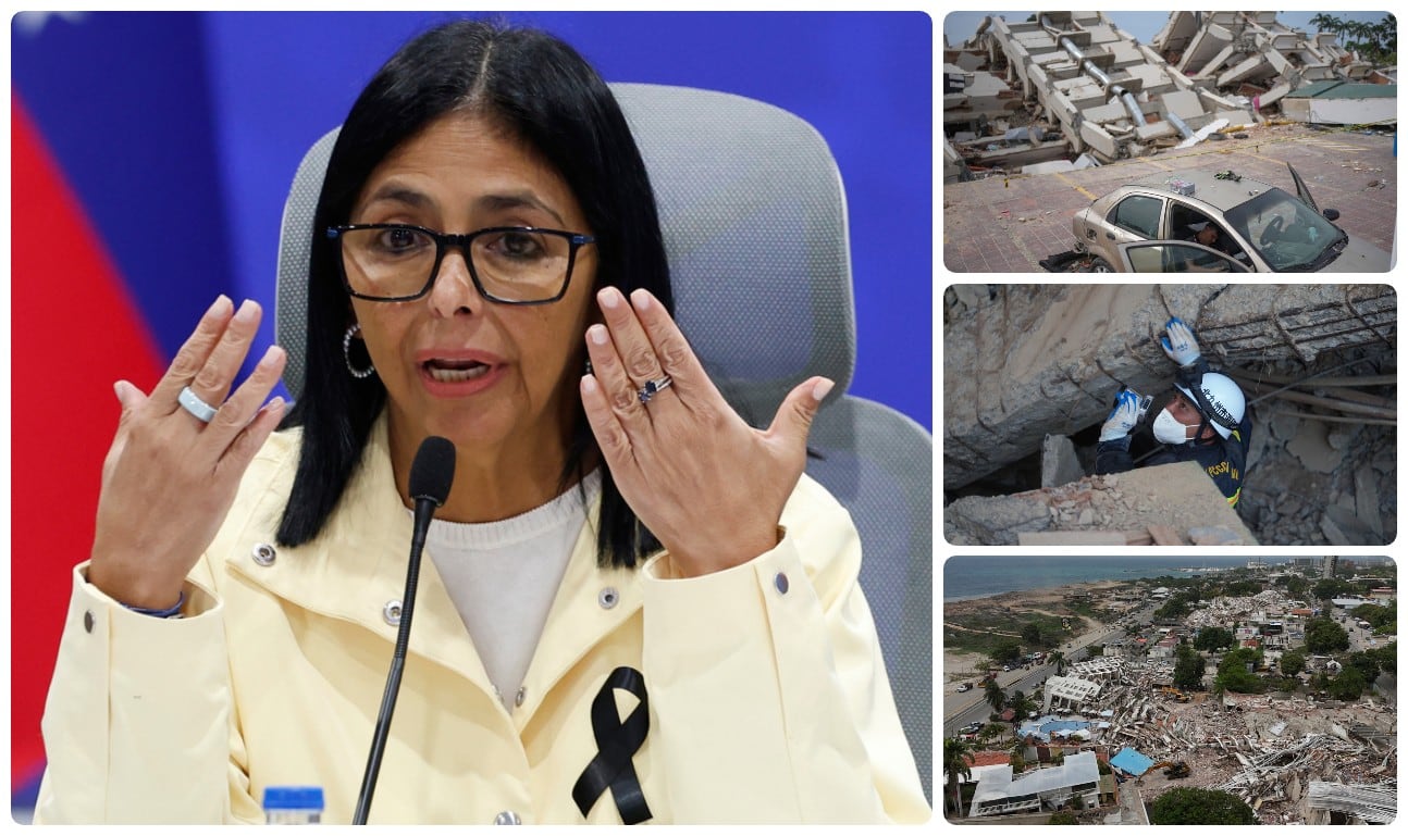 Delcy Rodríguez, presidenta interina de Venezuela