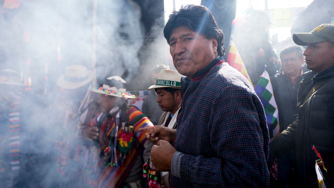 Expresidente de Bolivia, Evo Morales.