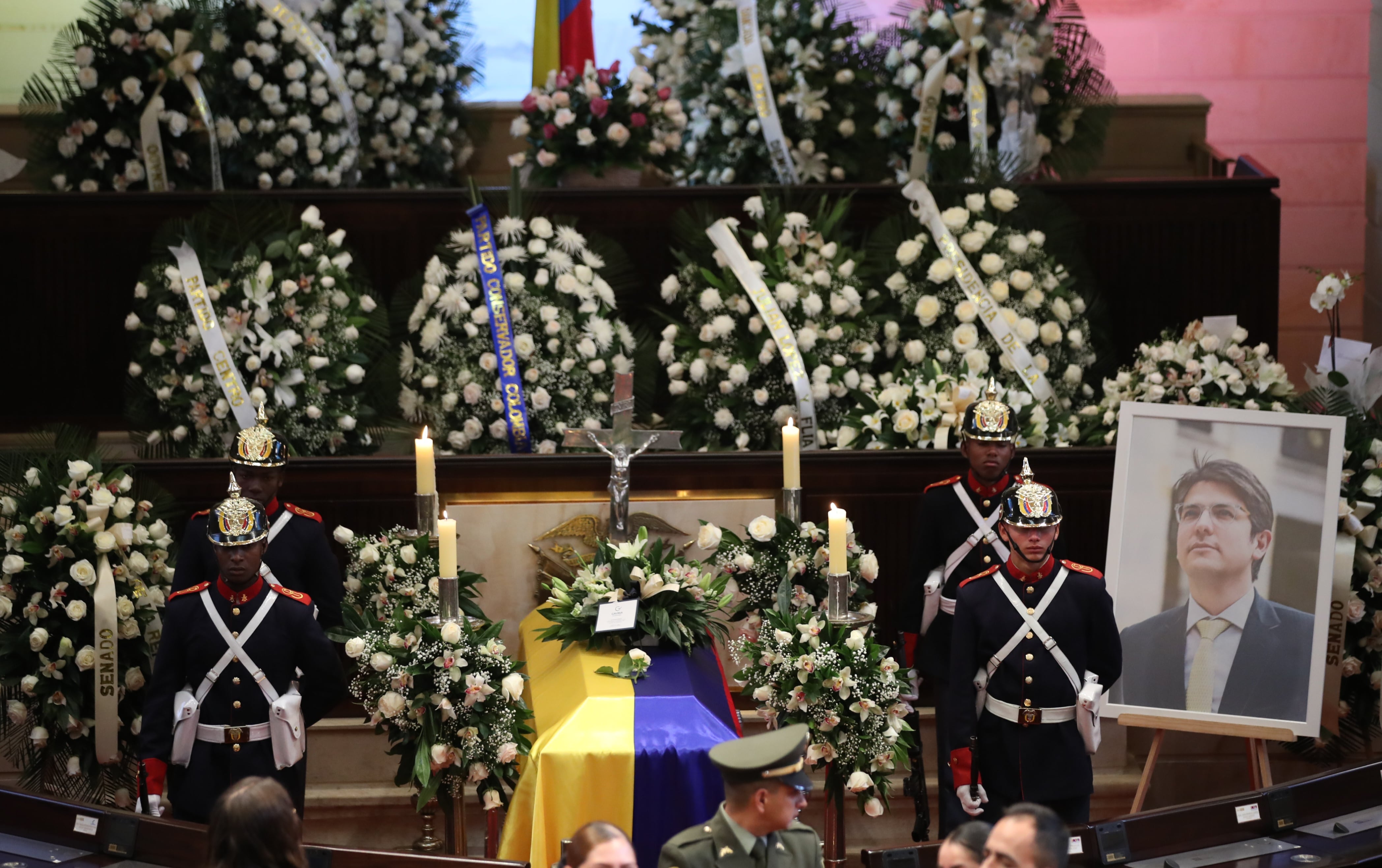 Funeral Miguel Uribe Turbay