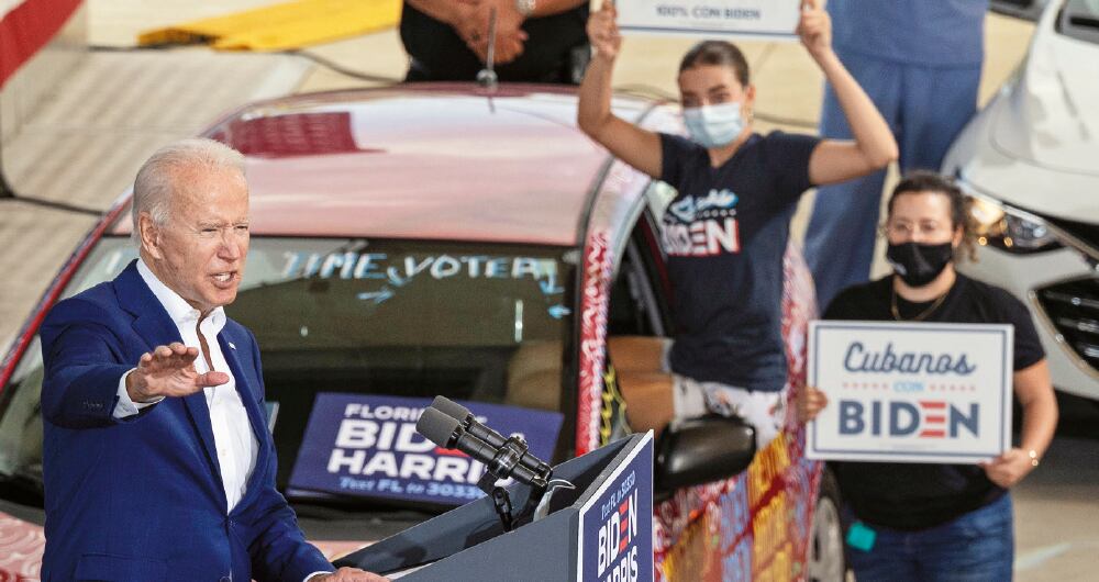 Biden también visitó ese estado, consciente de que allí se podría definir la carrera electoral.