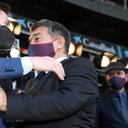 Joan Laporta y Lionel Messi. Foto: FC Barcelona Oficial