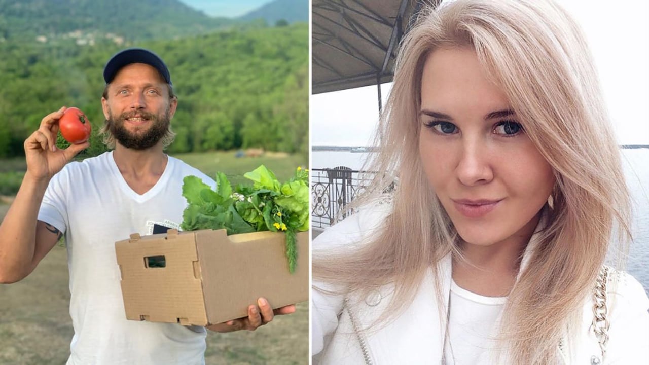 Maxim Lyutyi y Oxana Mironova
