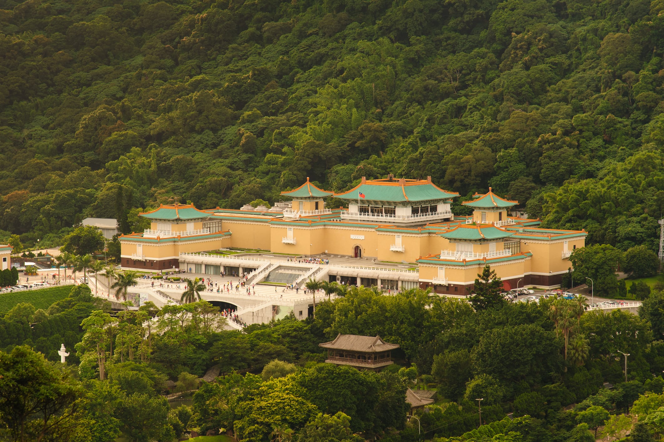 El Museo del Palacio Nacional de Taipei, capitán de Taiwán