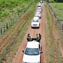 Al menos 400 ganaderos salieron a las calles de Plato, Magdalena, para rechazar las invasiones y pedirle al Gobierno nacional que se pronuncie.