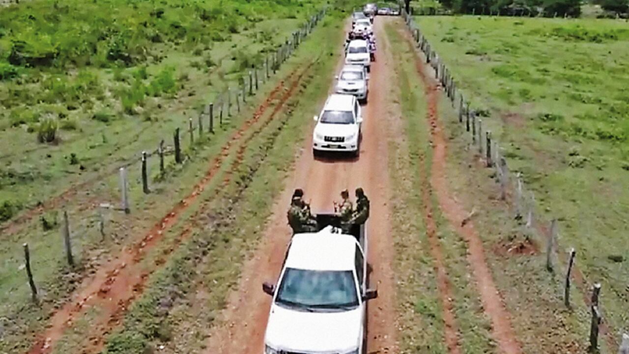 En el Magdalena han protestado por las invasiones.