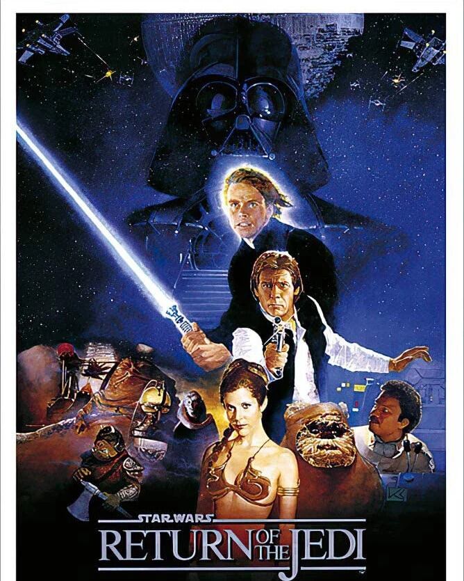 las películas de la saga cuentan la historia de la familia Skywalker a través de un conjunto de tres trilogía