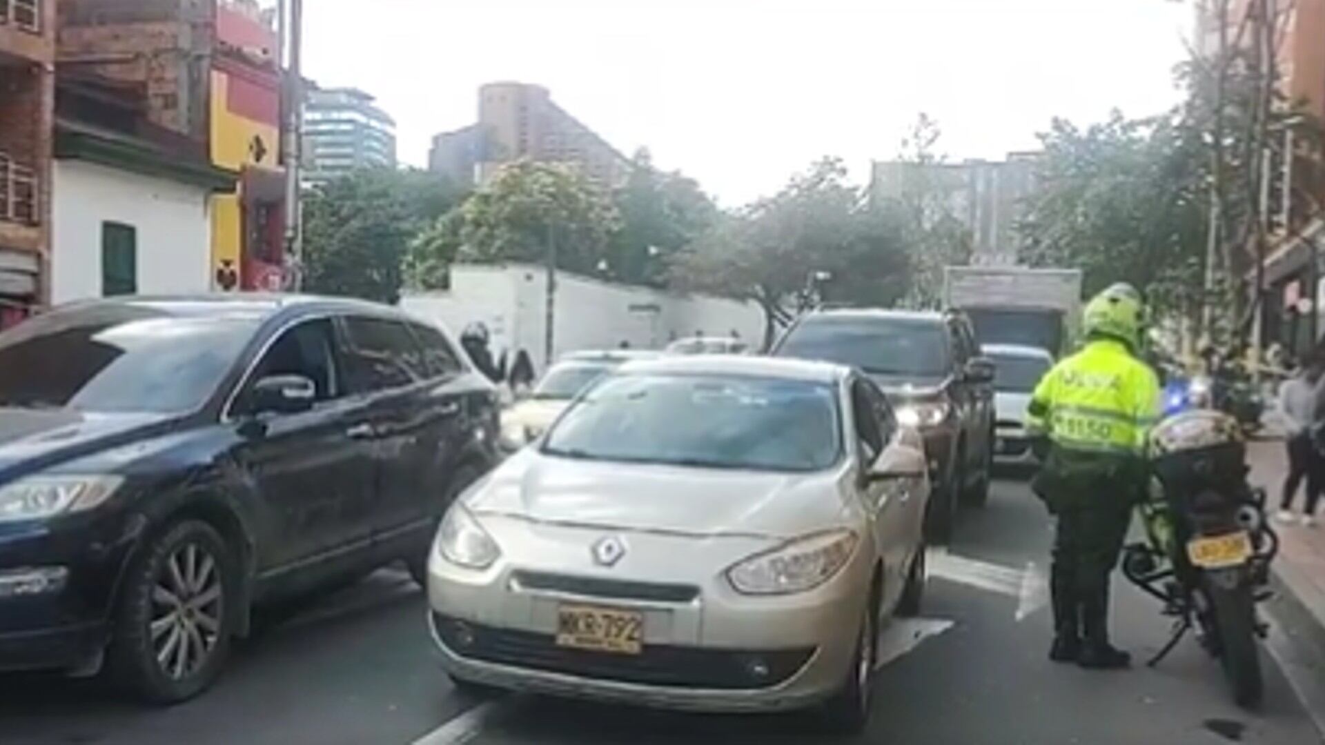 El hecho se registró en la tarde de este sábado 12 de agosto en pleno centro de la capital.