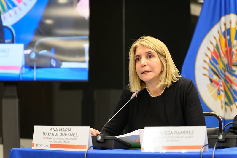 Ana María Baiardi, gerente de Género, Inclusión y Diversidad de CAF.
