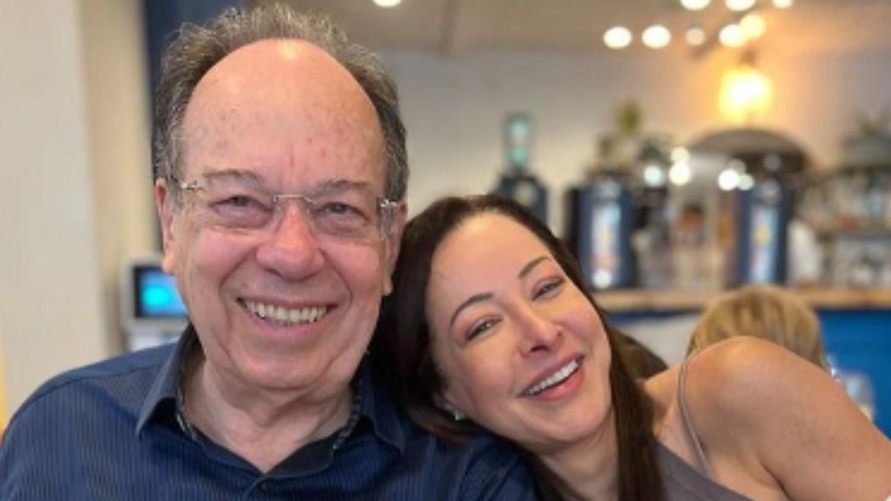 Flavia Dos Santos y su esposo. Tomado de @flavia2santos