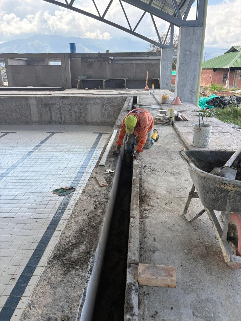 La obra de la piscina olímpica tuvo un valor superior a los 8.000 millones de pesos.