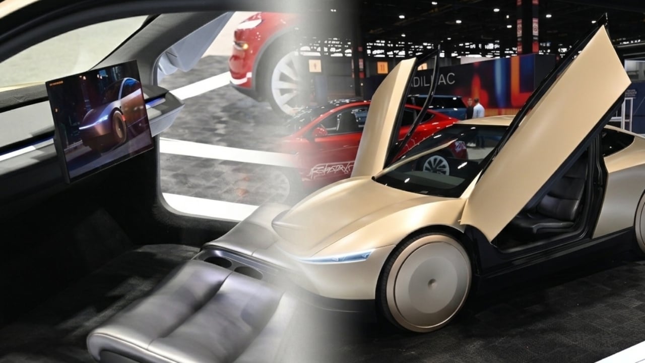Tesla Cybercab, robotaxi.