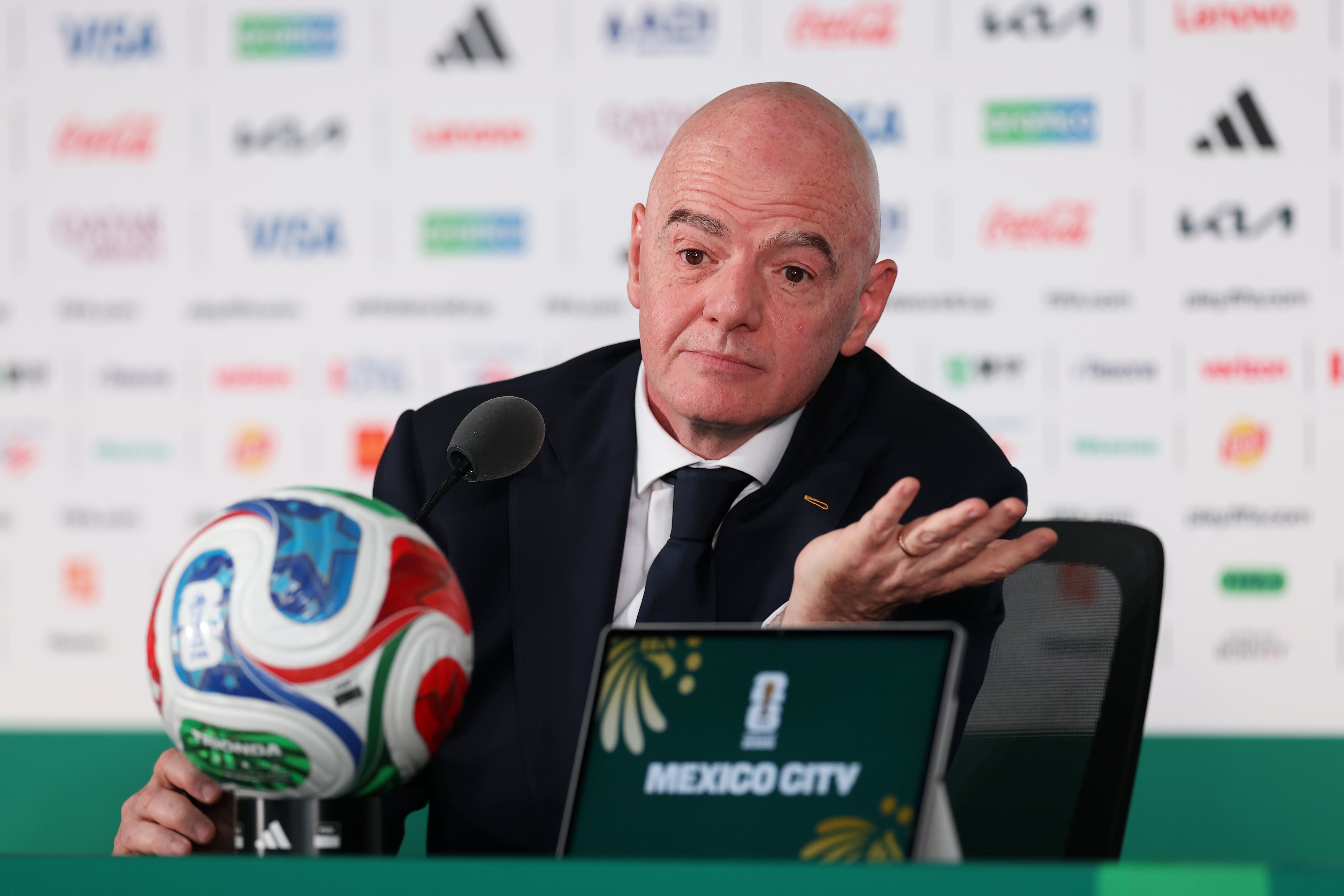Gianni Infantino, presidente de la FIFA.