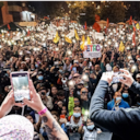 El líder de la Colombia Humana cerró este viernes su campaña en Bogotá de cara a las consultas interpartidistas del próximo 13 de marzo.