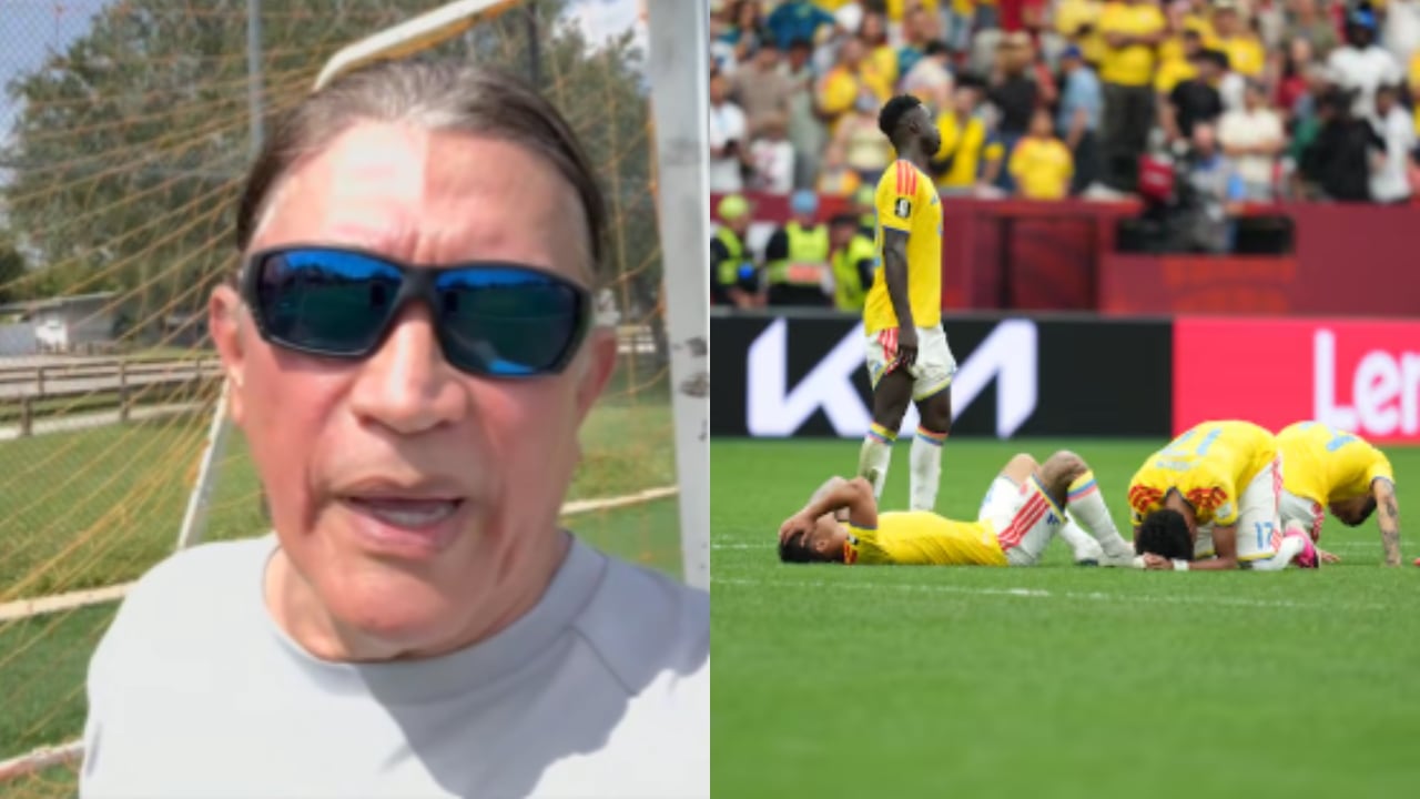 Gustavo Bolívar y la Selección Colombia.