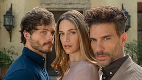 Graco Sendel es Iker, Pamela Almanza es Bárbara, Erick Elías es Álvaro en Entre Padre e Hijo