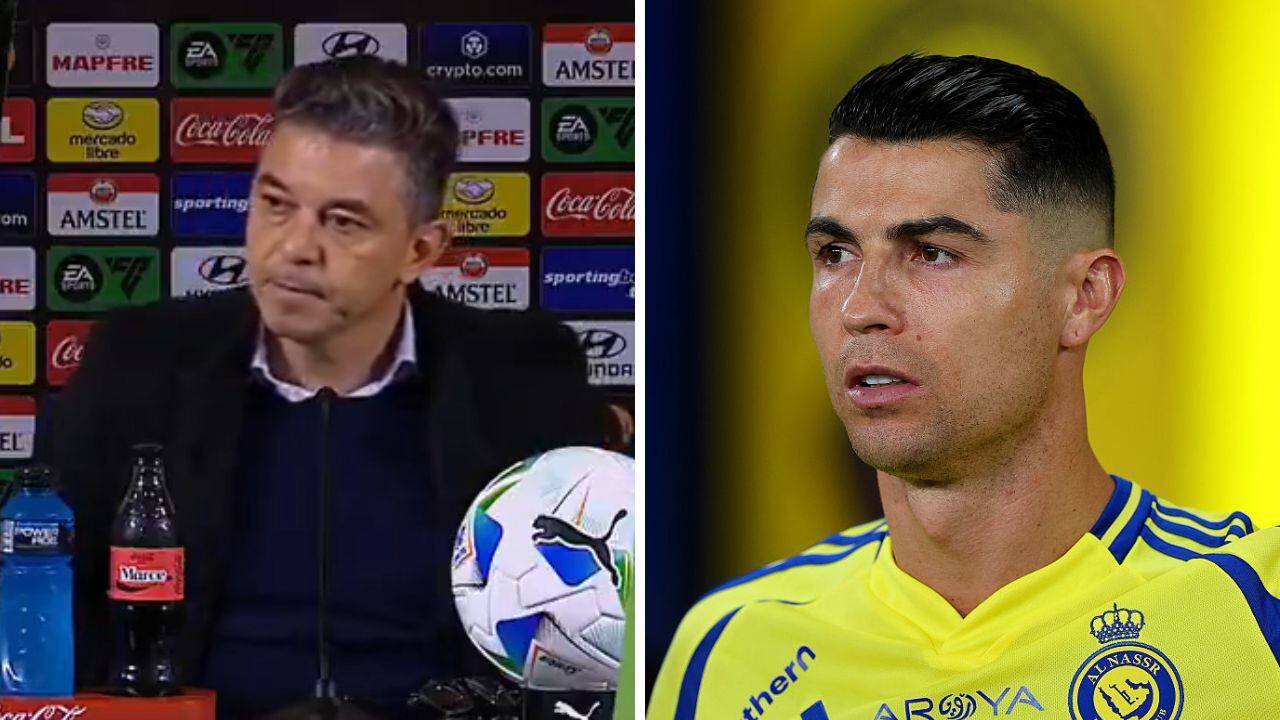 Marcelo Gallardo habló de Cristiano Ronaldo.