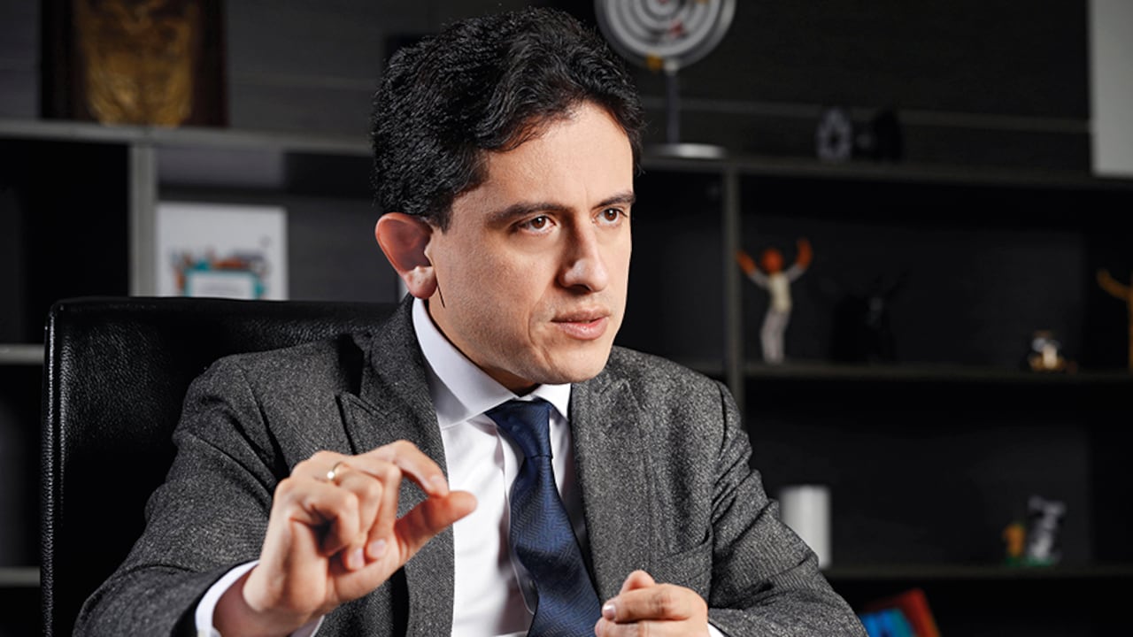 Luis Carlos Reyes, director de la Dian, entidad encargada de recaudar la mayor parte de los ingresos con los cuales funciona el Estado colombiano.