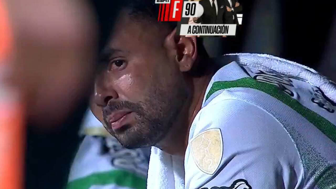 Edwin Cardona, afectado tras errar dos penales en Libertadores