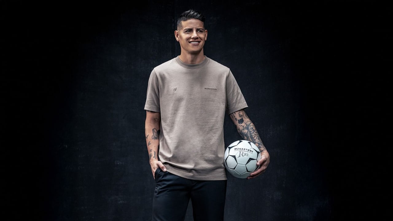 Monastery y James Rodríguez lanzan ‘JR10 Legend’,